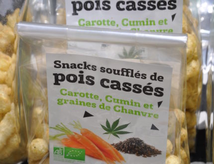 Snacks soufflés de pois cassés Bean You