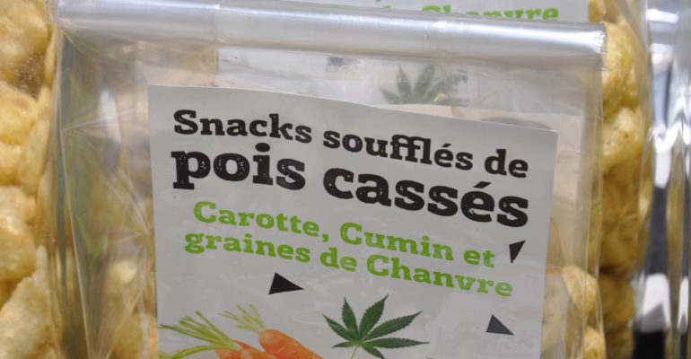 Snacks soufflés de pois cassés Bean You